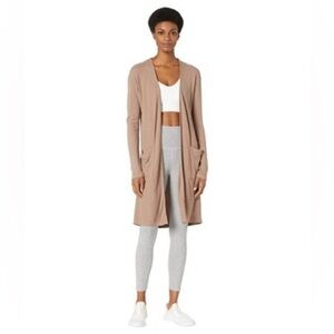 NWT Year of Ours Home Cardigan in Latte, Size Small